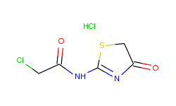 2-chloro-n-(4-oxo-4,5-dihydro-thiazol-2-yl)-acetamide hydrochloride