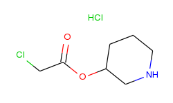 3-piperidinyl 2-chloroacetate hydrochloride