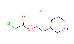 2-(3-piperidinyl)ethyl 2-chloroacetate hydrochloride