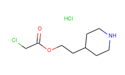 2-(4-piperidinyl)ethyl 2-chloroacetate hydrochloride