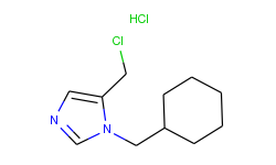 5-(chloromethyl)-1-(cyclohexylmethyl)-1h-imidazole hydrochloride