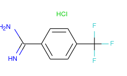 Benzenecarboximidamide, 4-(trifluoromethyl)-, monohydrochloride