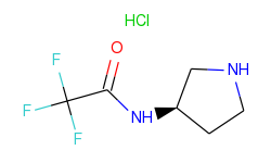 (3r)-(+)-3-(trifluoroacetamido)pyrrolidine hydrochloride