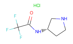 (3s)-(-)-3-(trifluoroacetamido)pyrrolidine hydrochloride