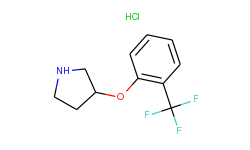 3-[2-(trifluoromethyl)phenoxy]pyrrolidine hydrochloride