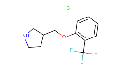 3-{[2-(trifluoromethyl)phenoxy]methyl}pyrrolidine hydrochloride