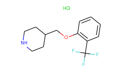 4-{[2-(trifluoromethyl)phenoxy]methyl}piperidine hydrochloride