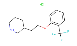 3-{2-[2-(trifluoromethyl)phenoxy]ethyl}piperidine hydrochloride