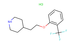 4-{2-[2-(trifluoromethyl)phenoxy]ethyl}piperidine hydrochloride