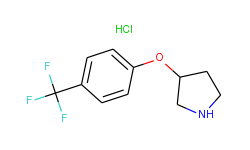 3-[4-(trifluoromethyl)phenoxy]pyrrolidine hydrochloride