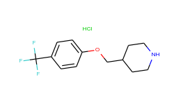 4-{[4-(trifluoromethyl)phenoxy]methyl}piperidine hydrochloride