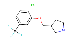 3-{[3-(trifluoromethyl)phenoxy]methyl}pyrrolidine hydrochloride