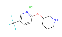 2-(3-piperidinyloxy)-5-(trifluoromethyl)pyridine hydrochloride