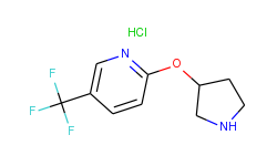 2-(3-pyrrolidinyloxy)-5-(trifluoromethyl)pyridine hydrochloride