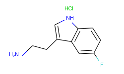 1H-Indole-3-ethanamine, 5-fluoro-, monohydrochloride