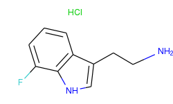 1H-Indole-3-ethanamine, 7-fluoro-, monohydrochloride
