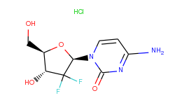 Cytidine, 2'-deoxy-2',2'-difluoro-, monohydrochloride