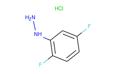 Hydrazine, (2,5-difluorophenyl)-, monohydrochloride