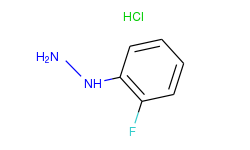 Hydrazine, (2-fluorophenyl)-, monohydrochloride