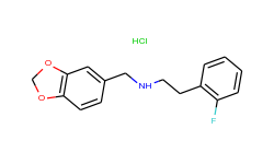 benzo[1,3]dioxol-5-ylmethyl-[2-(2-fluoro-phenyl)-ethyl]-amine hydrochloride