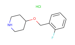 4-[(2-fluorobenzyl)oxy]piperidine hydrochloride