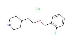 4-{2-[(2-fluorobenzyl)oxy]ethyl}piperidine hydrochloride