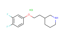 3-[2-(3,4-difluorophenoxy)ethyl]piperidine hydrochloride