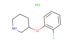 3-(2-fluorophenoxy)piperidine hydrochloride