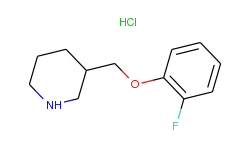 3-[(2-fluorophenoxy)methyl]piperidine hydrochloride