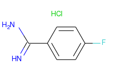 Benzenecarboximidamide, 4-fluoro-, monohydrochloride