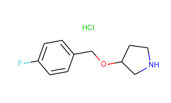 3-[(4-fluorobenzyl)oxy]pyrrolidine hydrochloride