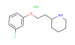 2-[2-(3-fluorophenoxy)ethyl]piperidine hydrochloride
