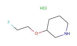 2-fluoroethyl 3-piperidinyl ether hydrochloride