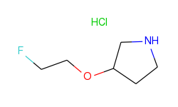 3-(2-fluoroethoxy)pyrrolidine hydrochloride