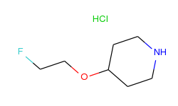 2-fluoroethyl 4-piperidinyl ether hydrochloride