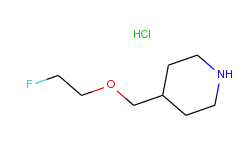 4-[(2-fluoroethoxy)methyl]piperidine hydrochloride