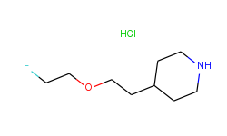 4-[2-(2-fluoroethoxy)ethyl]piperidine hydrochloride