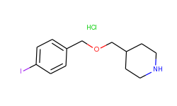 4-iodobenzyl 4-piperidinylmethyl ether hydrochloride