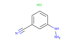 Benzonitrile, 3-hydrazino-, monohydrochloride