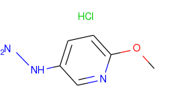 Pyridine, 5-hydrazino-2-methoxy-, monohydrochloride
