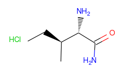 Pentanamide, 2-amino-3-methyl-, monohydrochloride, (2S,3S)-