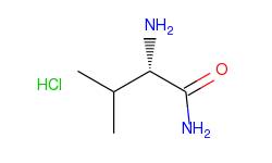 Butanamide, 2-amino-3-methyl-, monohydrochloride, (2S)-
