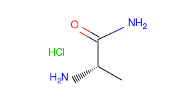 Propanamide, 2-amino-, monohydrochloride, (2S)-