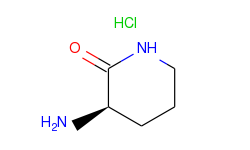 2-Piperidinone, 3-amino-, monohydrochloride, (3R)-