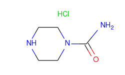 1-Piperazinecarboxamide, monohydrochloride