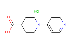 4-Piperidinecarboxylic acid, 1-(4-pyridinyl)-, monohydrochloride