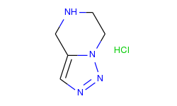 [1,2,3]Triazolo[1,5-a]pyrazine, 4,5,6,7-tetrahydro-, monohydrochloride