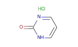 2(1H)-Pyrimidinone, monohydrochloride