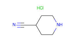 4-Piperidinecarbonitrile, monohydrochloride