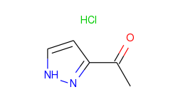 Ethanone, 1-(1H-pyrazol-3-yl)-, monohydrochloride